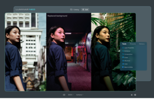 Bildanpassung von KI-Bildern mit Luminar Neo