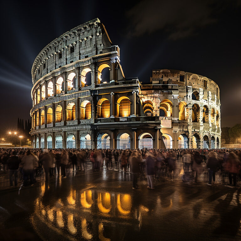 capo1968_Colloseum_at_night_with_people_hyper_realistic_shot_wi_75f57f1f-ddb8-4b2c-837a-ac9958553368