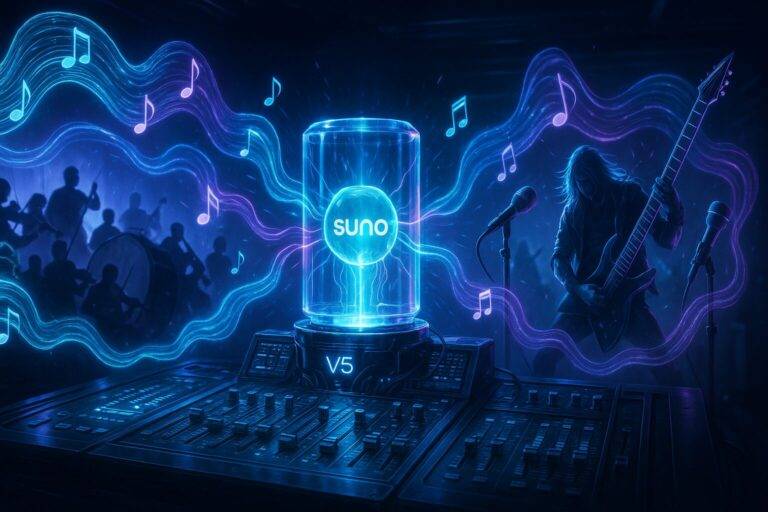 Suno AI v5: Musik, die sich wie Zukunft anfühlt