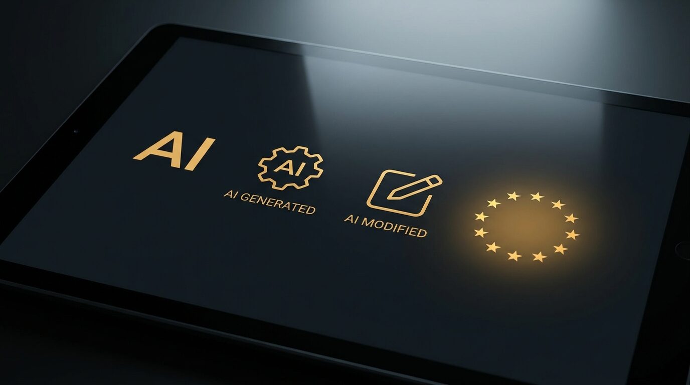 EU-Icons für KI-Kennzeichnung: Was sie bedeuten, wer sie braucht, und warum ich sie sofort eingebaut habe