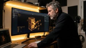 Warum ich eine 3D-Wissensbasis gebaut habe, statt noch einen Blogartikel zu schreiben - KI-Wissen | digitalhandwerk | Alex Januschewsky