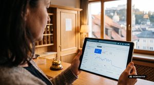 Datenanalyse auf Tablet, DE-AT
